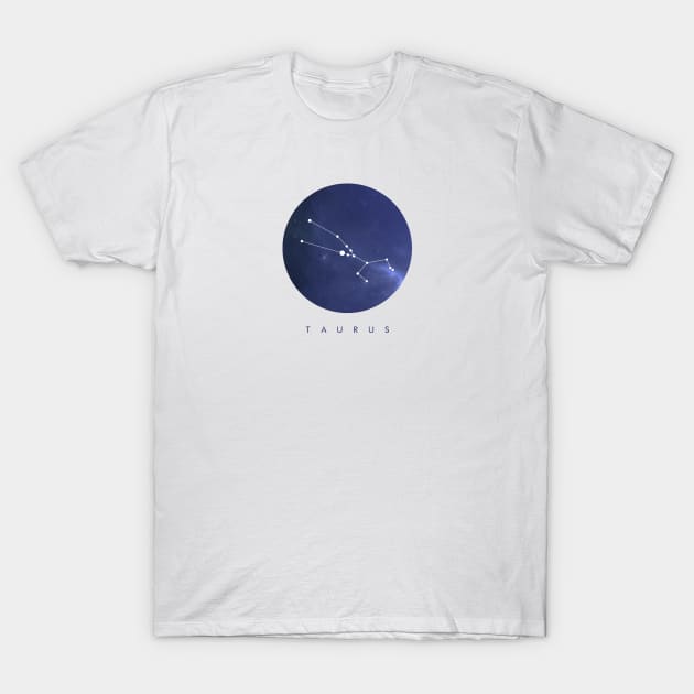 Taurus Constellation T-Shirt by clothespin